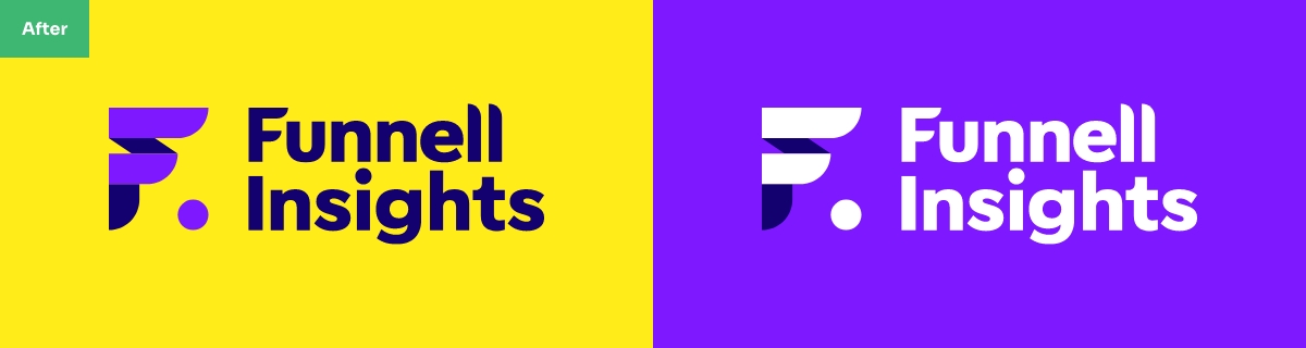 Funnell07.jpg Examples of new logos for Funnell Insights.