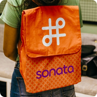 Sonata14.jpg Mock up of a branded backpack