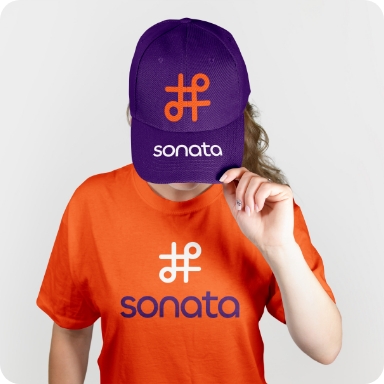 Sonata16.jpg Mock up of a t-shirt and cap
