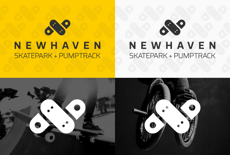 Newhaven Skatepark + Pumptrack Logos